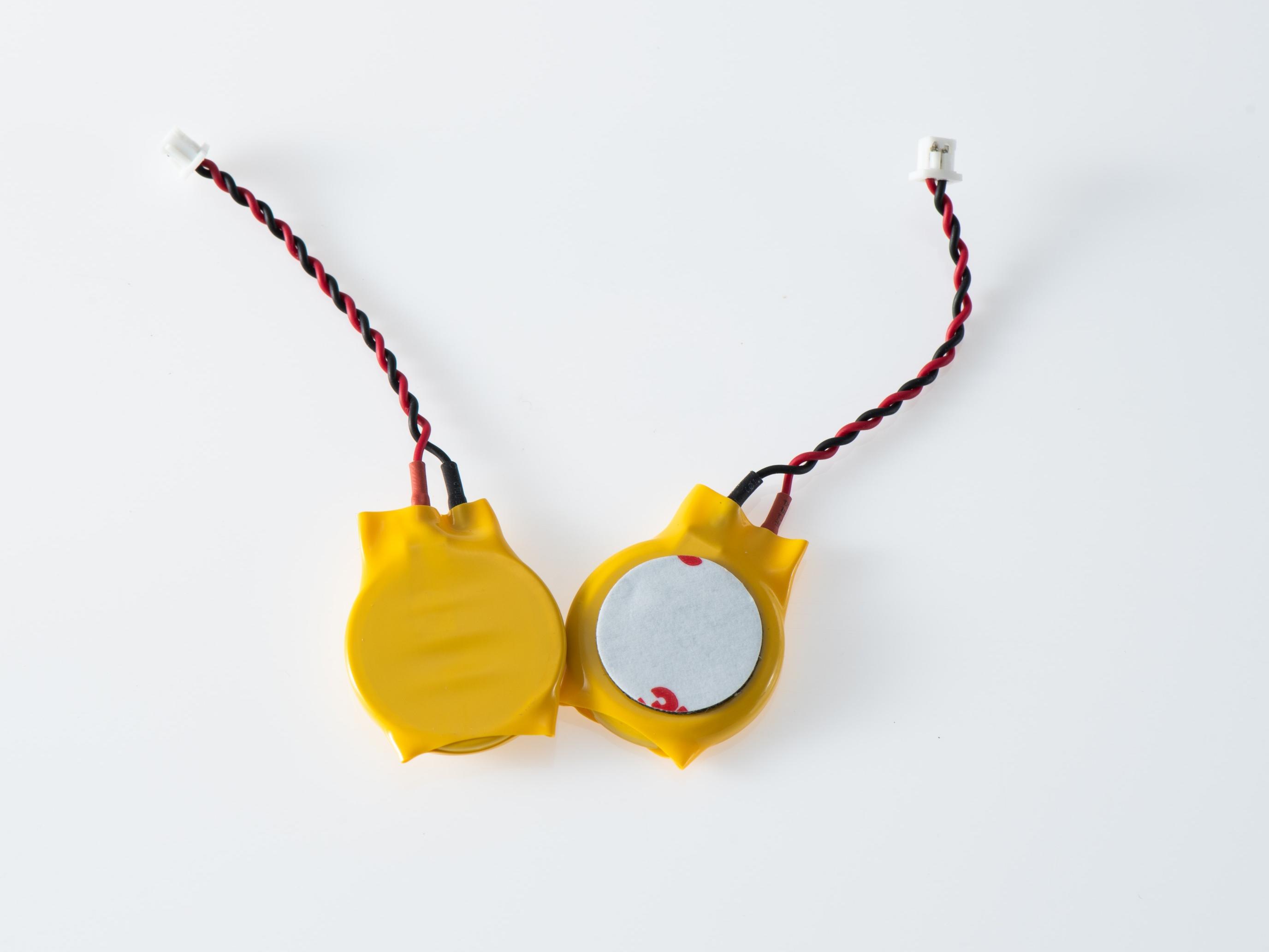 CR1220/1225/1616/1620/1632/1625/2032/2025/2450/2477焊線紐扣電池 CR1632帶端子線貼膠